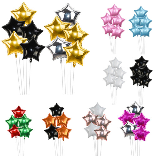 Foil stars balloons party - foil,
