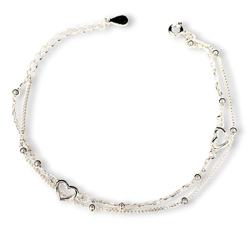 Hearts personalised silver - personalised,