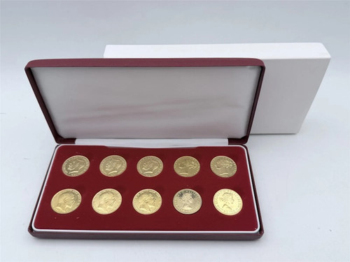Gold plated commemorative - gold,