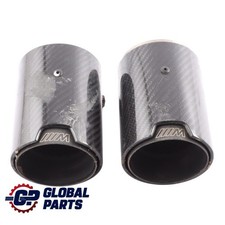 BMW F87 M2 F80 M3 F82 M4 M Performance Carbon Exhaust Tail Pipe 2468411 SET