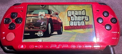 Sony psp 3000 red - red, console