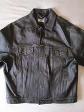 Levis Leather Trucker Jacket