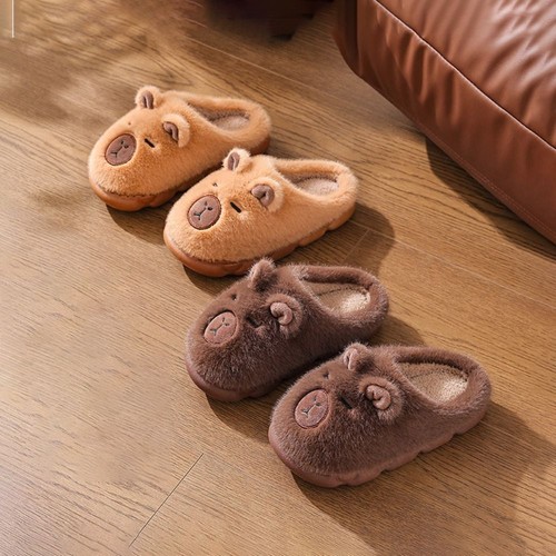 Capybara kids slippers - capybara,