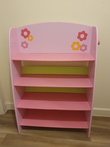 Girls pink bookcase - girls',
