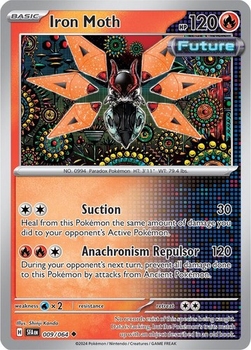 Iron moth 009 - moth, #009/064