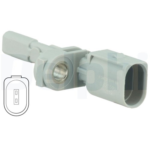 Wheel speed sensor - delphi, fits