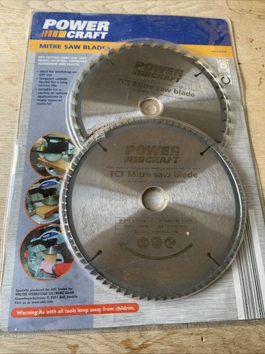 Power craft mitre saw blades - craft,