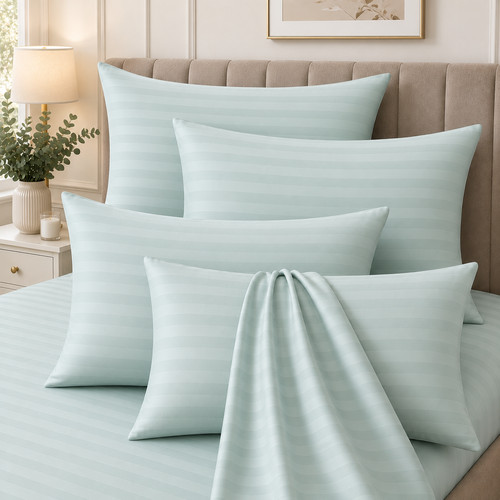 Pack stripe pillowcases - pack, of