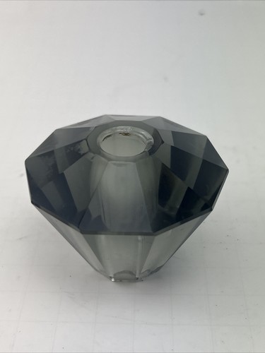 Vintage dark smoke color glass - vintage,
