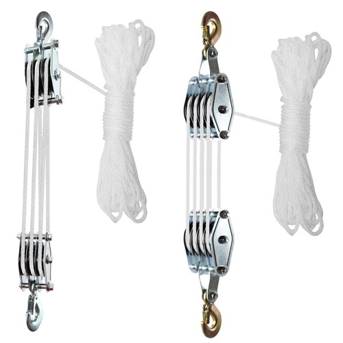 Rope pulley hoist - pulley,