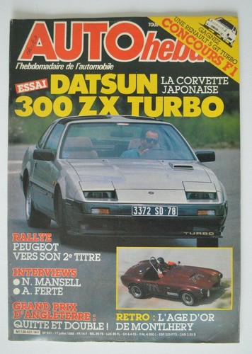 Auto hebdo 531 - july, 1986