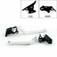 Long Brake Clutch Levers For Honda CBR500R 2013-2014 Silver T9