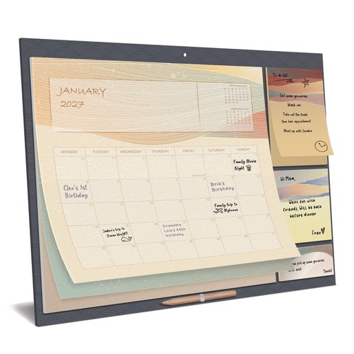 Magnetic calendar family - family, wall