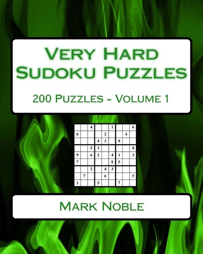 Very hard sudoku puzzles - very,