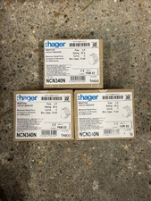 Hager 3 Pole 40A 10kA Type C