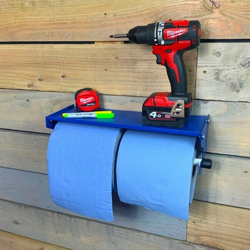 Blue roll dual - roll, towel