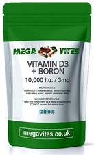 VITAMIN D3 & BORON TABLETS