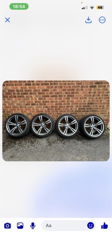 Bmw 343m genuine - m5, 20"