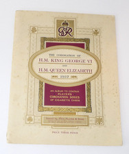 Cigarette card album - cigarette,