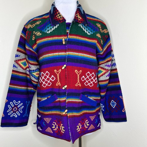 Vintage navajo blanket jacket - vintage,