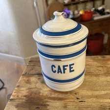 Vintage French Blue & White