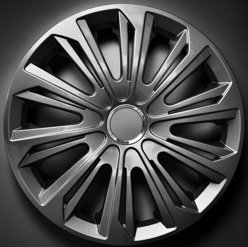 Graphite wheel trims - 15", hub