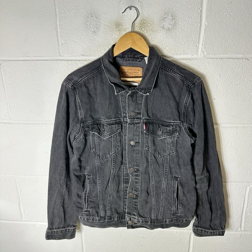 Levis jacket mens medium black - levis,