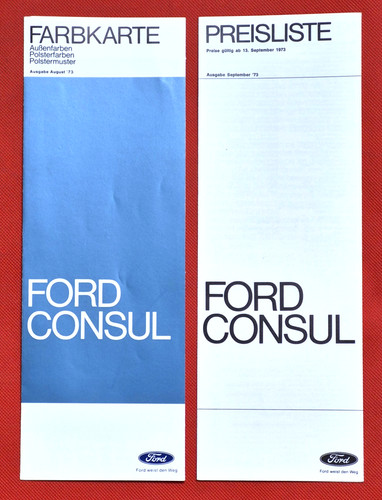 1973 ford consul colours - 1973,