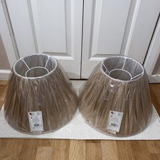 2 x OAKS LIGHTING PLUM SHADES