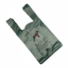 SCOT-PETSHOP Large Green Dog Waste Bags – 500 Poo Bags (Not on a Roll)