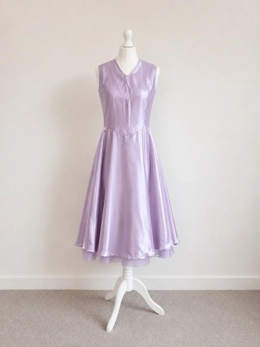 Vintage 50s style prom dress - 50s,
