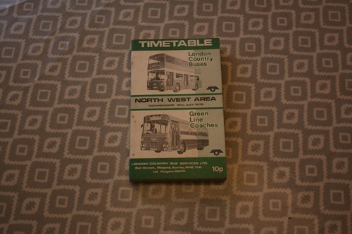 Timetable buses green - of,