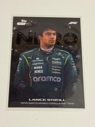 Topps lights out - out, f1
