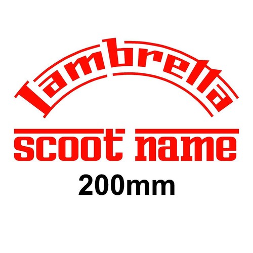 Personalised scooter name - scooter, fly