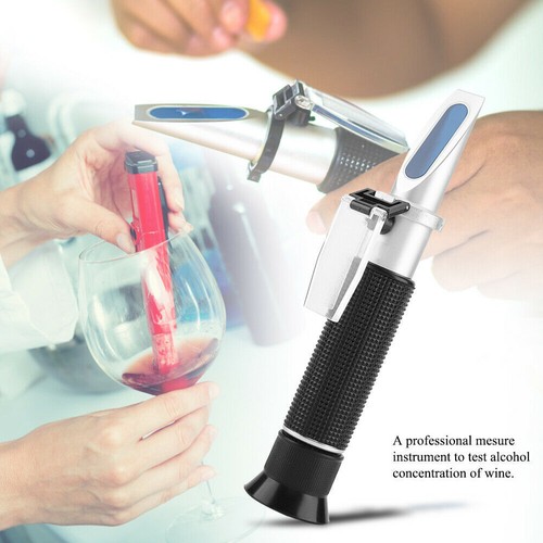 Wine alcohol refractometer - alcohol,
