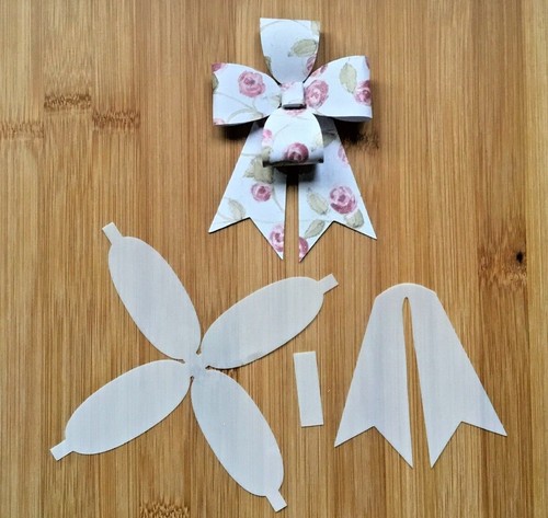 Hair gift wrap - bow, making