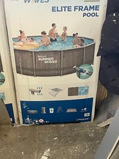 Summer Waves 4.2m ELITE Frame Swimming Pool with Ladder, Pump & Filter