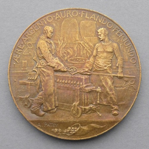 French medal man men - medal.,