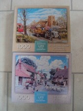 2X WH SMITH 1000 PIECE JIGSAWS