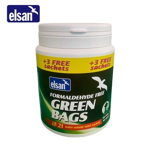 Elsan green sachets - sachets, organic