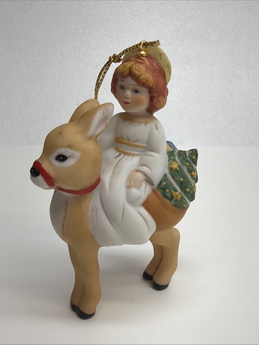 Franklin mint christmas angel - mint,