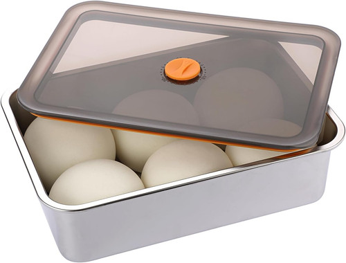 Stainless steel pizza - steel, dough