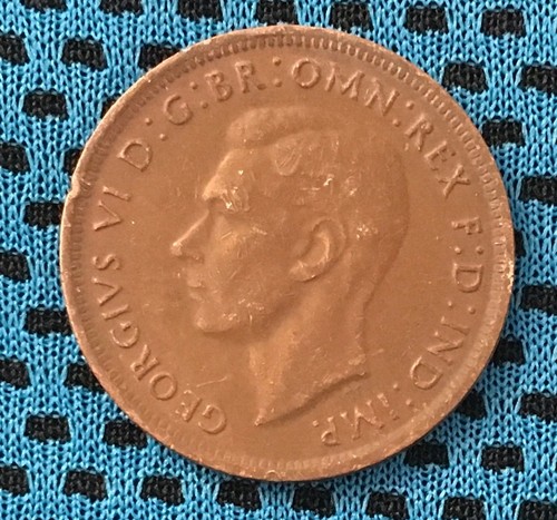 1943 australia half penny - 1943,