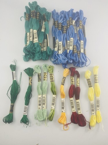 Job lot dmc embroidery - dmc,