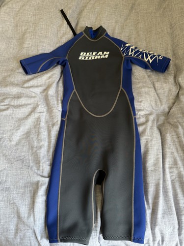 Wetsuit kids aged - 12, ocean