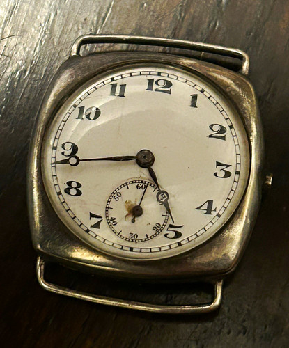 Trench watch sterling silver - watch,