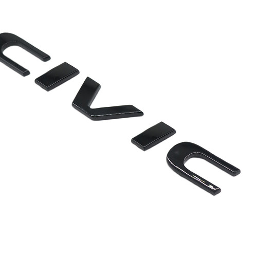 Gloss black rear trunk lid - rear,