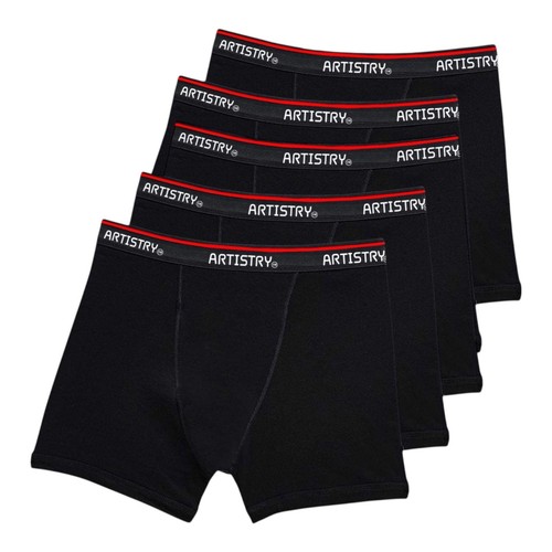Mens black boxer shorts trunks - mens,