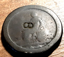 GEORGE III CARTWHEEL PENNY 1797 Counermark 8?