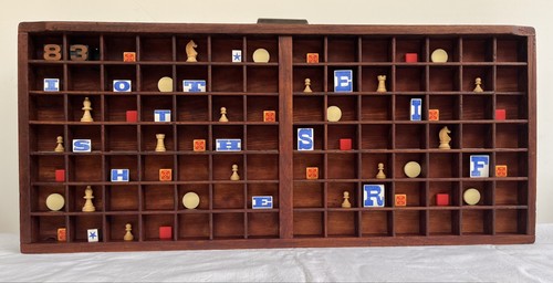 Vintage letterpress